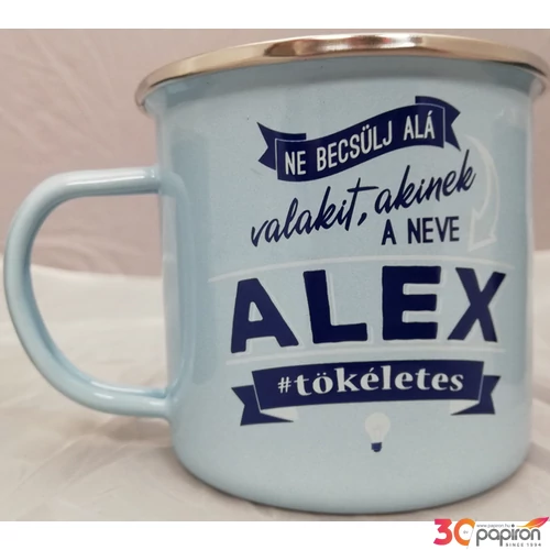 Bögre Alex Névre szóló bögre