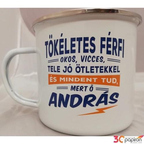 Bögre András Névre szóló bögre