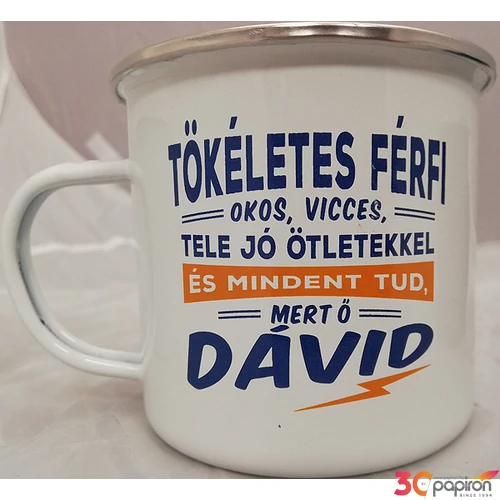 Bögre Dávid Névre szóló bögre