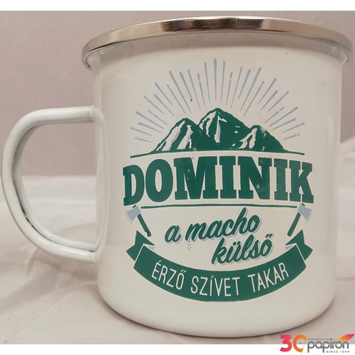 Bögre Dominik Névre szóló bögre