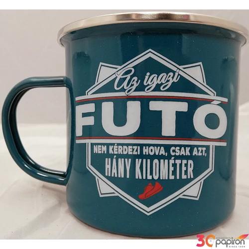 Bögre futó Névre szóló bögre