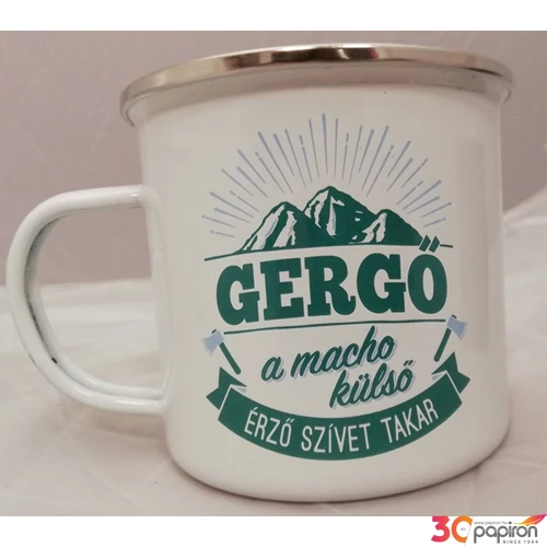 Bögre Gergő A macho külső érző szívet takar'