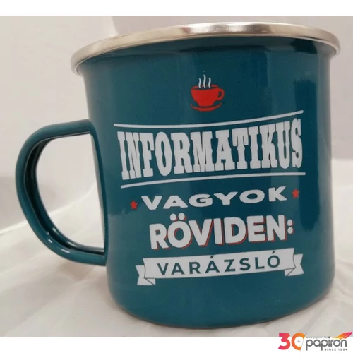 Bögre informatikus Vagyok röviden : varázsló'