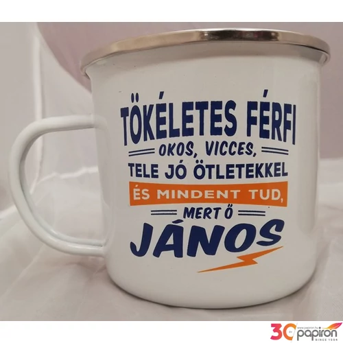 Bögre János Névre szóló bögre 