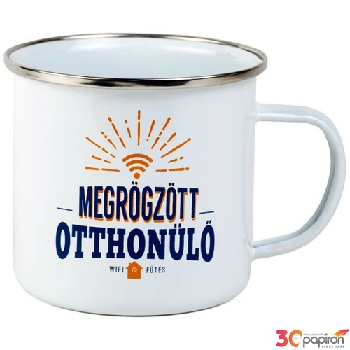 Bögre otthon ülő Névre szóló bögre