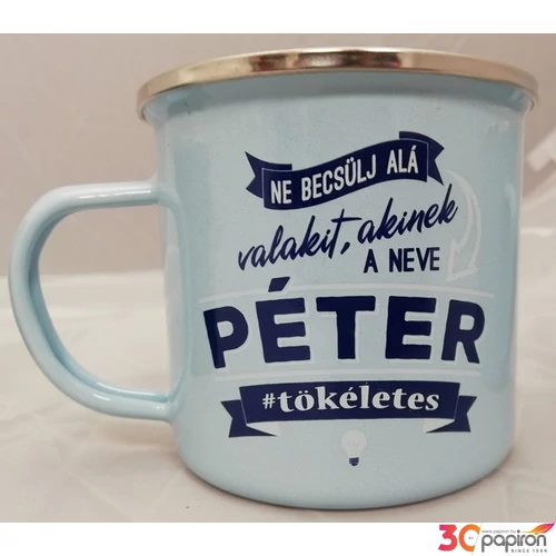Bögre Péter Névre szóló bögre