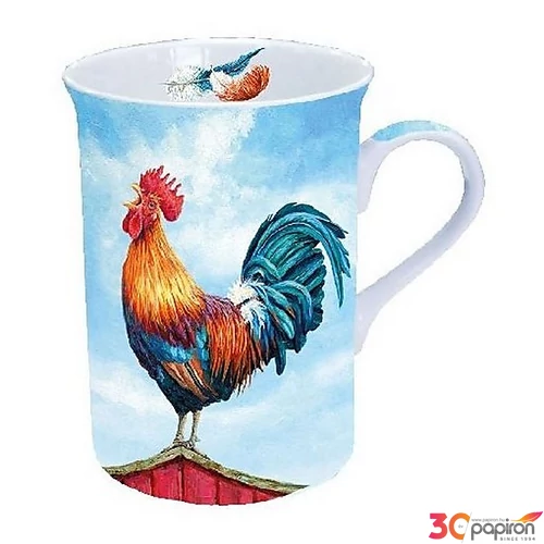 Bögre porcelán Ambiante 2,5dl Kukeleku porcelánbögre