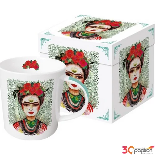Bögre porcelán 0,35l dobozban, Frida: Memory the Heart 