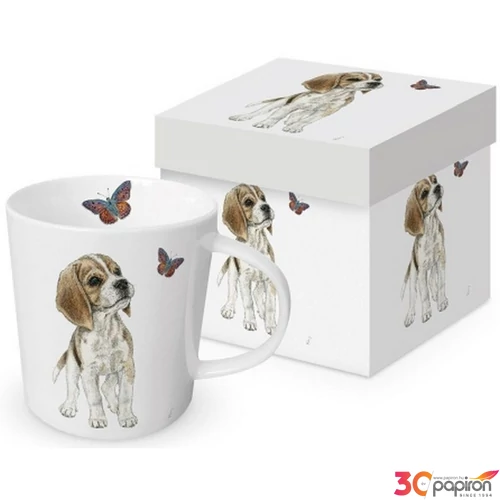 Bögre porcelán 0,35l dobozban,Jean