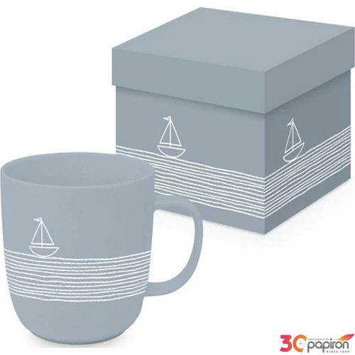 Bögre porcelán 0,35l dobozban,Pure Sailing blue 