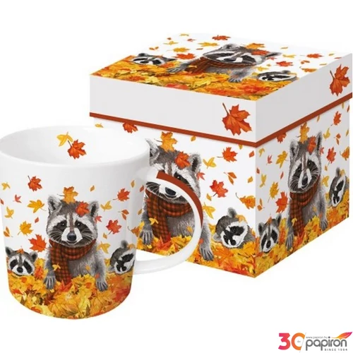 Bögre porcelán 0,35l dobozban,Rocky 