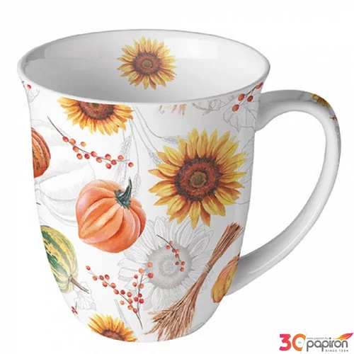 Bögre porcelán Ambiante Pumpkins