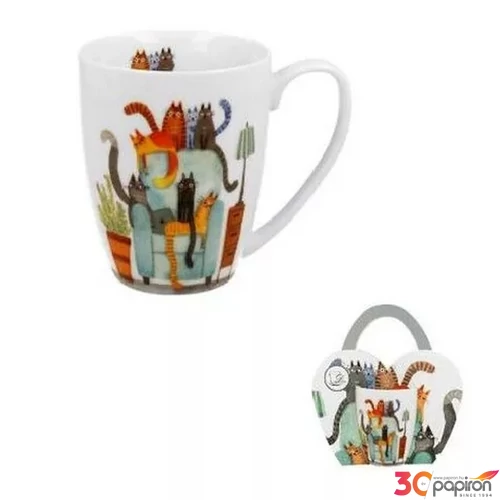 Bögre porcelán 360ml The Chair 
