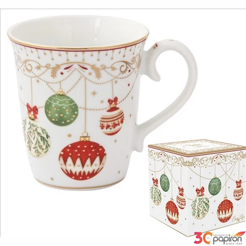 Bögre Porcelán 2,7dl Christmas Eve