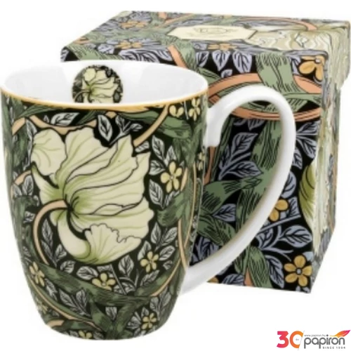 Bögre porcelán 300ml dobozban William Morris:Pimpernel 