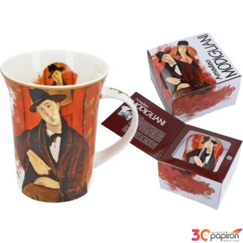 Bögre porcelán 350ml Amedeo Modigliani:Mario Varvogli