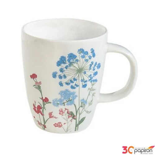 Bögre Porcelán 3,5dl Mille Fleurs Blue dobozban