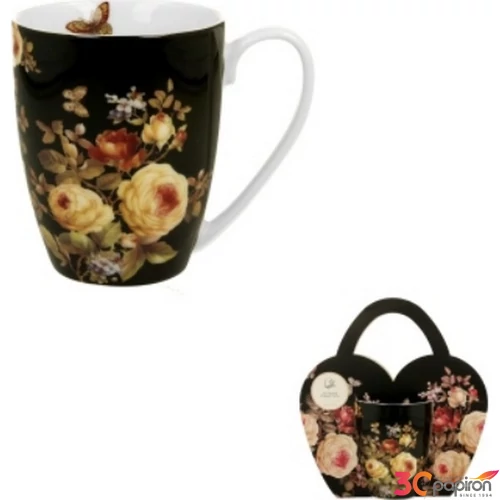 Bögre porcelán 350ml díszcsomagolásban, Warda 