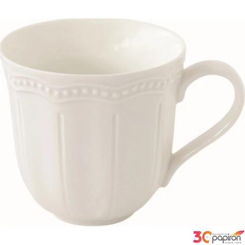 Bögre Porcelán 3,5dl Elite white dobozban