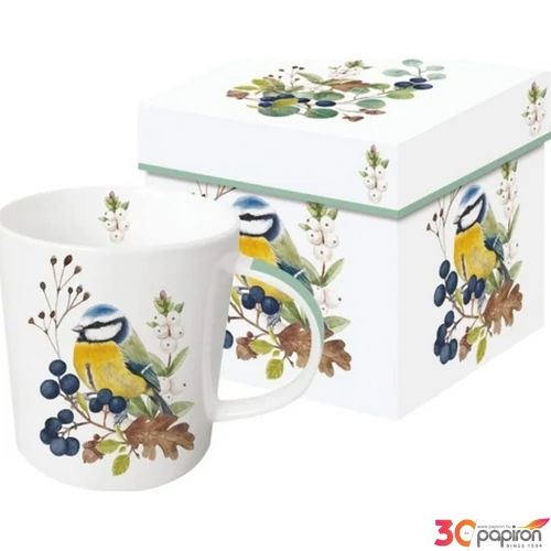 Bögre Porcelán 3,5dl Oiseau en Nature dobozban