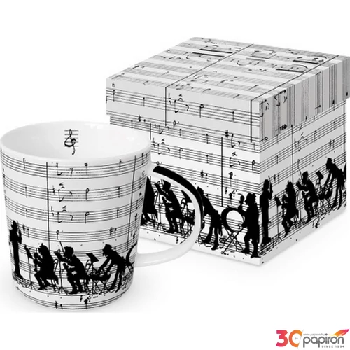 Bögre Porcelán 3,5dl Orchestra dobozban
