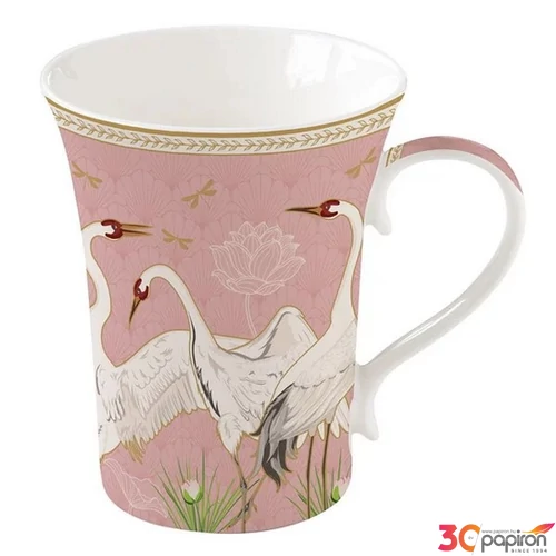 Bögre Porcelán 3,6dl Dancing Herons dobozban