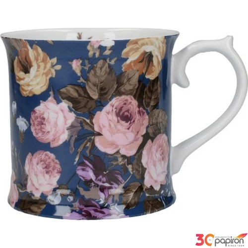 Bögre Porcelán 400ml Katie Alice: Navy Floral, Wild Apricity 5234522