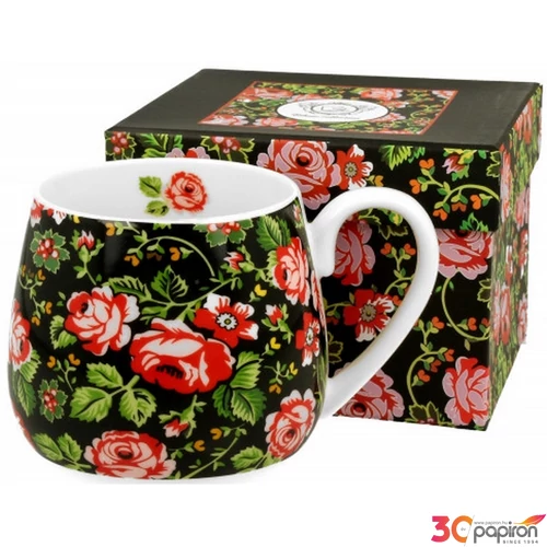 Bögre porcelán 430ml hordó alakú, Cracovian 