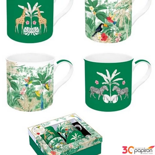 Bögre Porcelán 3dl Heaven, Atmosphere 4db-os dobozban