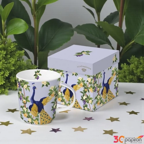 Bögre porcelán 4dl Sommerappartement Pfau dobozban