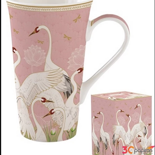 Bögre Porcelán 6dl Dancing Herons dobozban