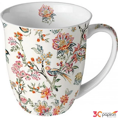 Bögre porcelán Ambiante Oriental 4dl porcelánbögre