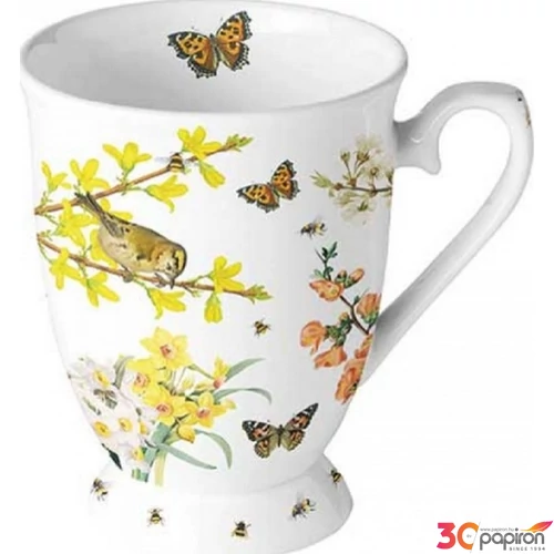 Bögre porcelán Ambiante Spring awakening 2,5dl porcelánbögre