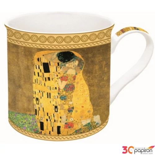 Bögre porcelán 3dl Klimt:The kiss dobozban