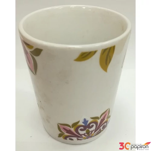 Bögre porcelán kúpos 250ml tavaszi virágok