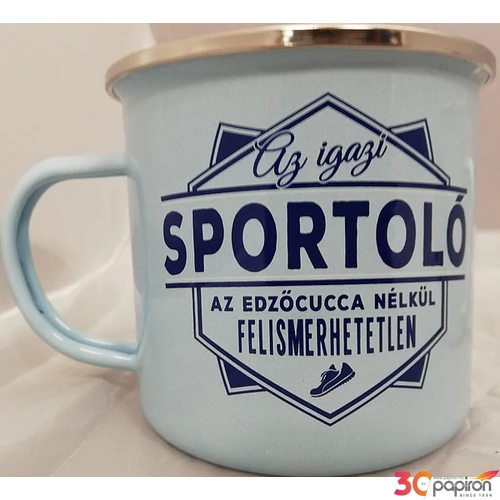 Bögre sportoló Névre szóló bögre