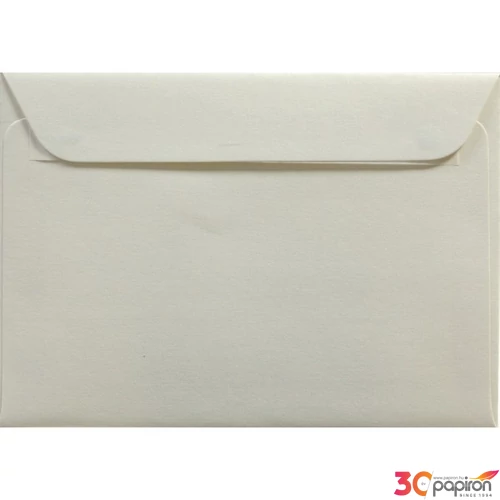 Boríték LC6 selyemfényű színes fehérarany/white gold 10db/csomag
