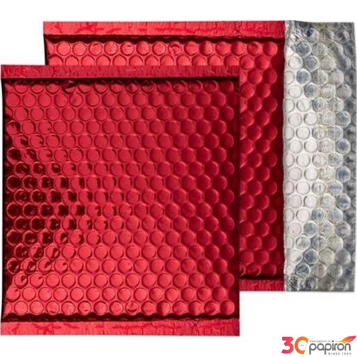 Boríték légpárnás Blake CD, 165x165 mm, elegáns piros