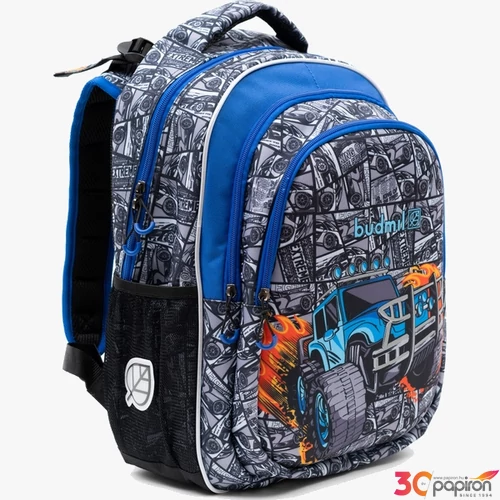 Budmil hátizsák ergonómikus24' 10220013/S12-szürke 10220013-012243-0000