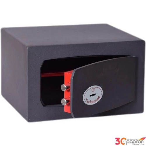 Bútorszéf kulcsos zár 17 l 210x340x300mm TECHNOMAX MTK 3
