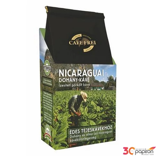 Cafe Frei Nicaraguai dohánykávé Ízesített pörkölt szemeskávé, 125g