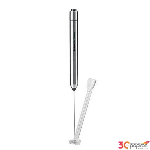 Cappuccino tejhabosító inox elemes 23cm 