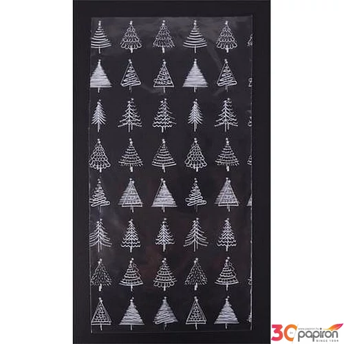 Celofán tasak BOPP 300x450mm karácsonyi mintás