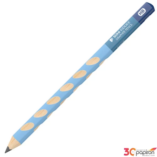 Ceruza HB Süni kidlike vastag pasztell kék ICO háromszögletű grafitceruza