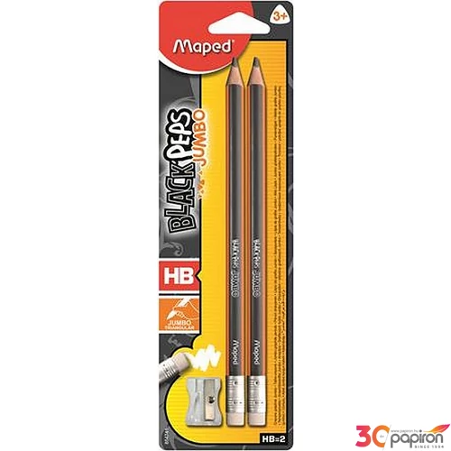 Ceruza radírral Maped HB fekete IMA854740