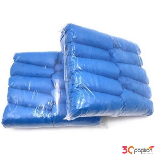 Cipővédő nylon kék 100db/csomag