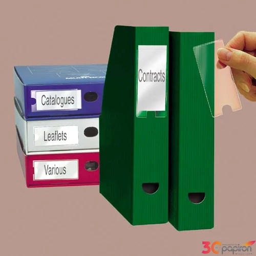 Címketartó öntapadós zseb 3L 55x102mm Iratrendezés 3L 10335