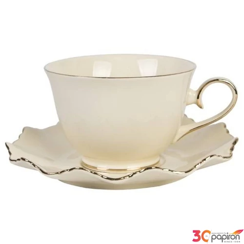 Csésze+alj Porcelán 250ml, 2 személyes,dobozban