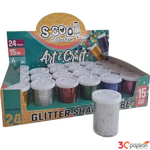 Csillámpor 15gr Ezüst