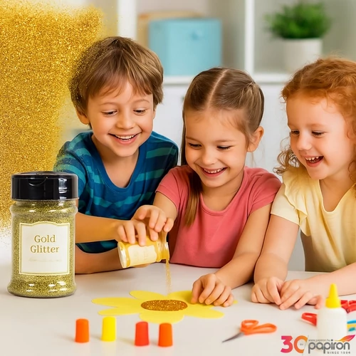 Csillámpor arany kicsi  25